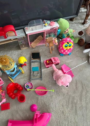 Renkli Pembe Oyuncak Seti - Görsel 5