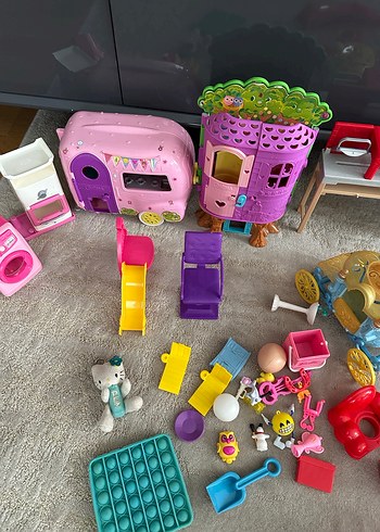 Renkli Pembe Oyuncak Seti - Görsel 2