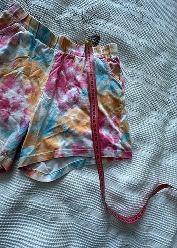 Pamuklu Bağlamalı Mini Şort - Görsel 4