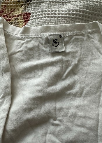 Kızlar için Beyaz Kısa Kollu Bolero - Görsel 2