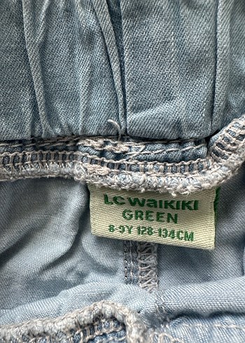 Gri Bel Kemerli kız şort - Görsel 2