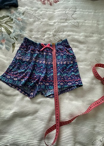 Bohem Çok Renkli Mini Şort - Görsel 4