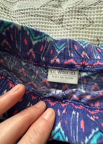 Bohem Çok Renkli Mini Şort - Görsel 2