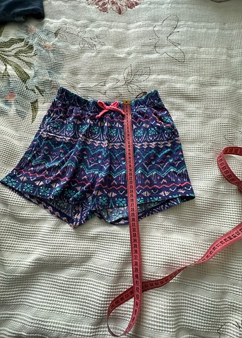 Bohem Çok Renkli Mini Şort - Görsel 3