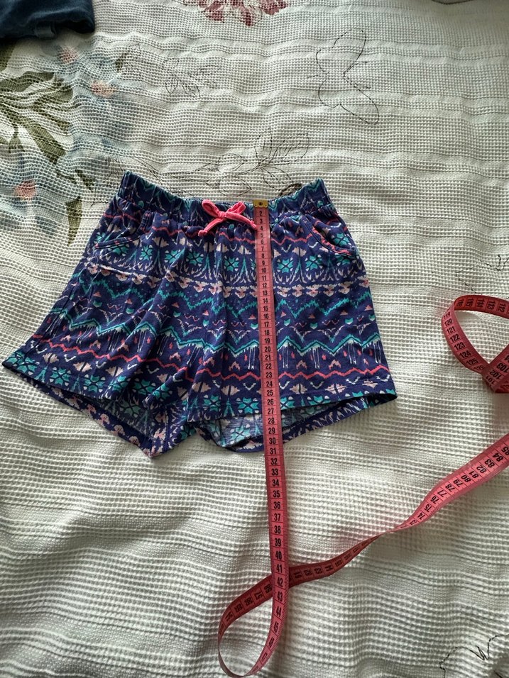 Bohem Çok Renkli Mini Şort - Görsel 4