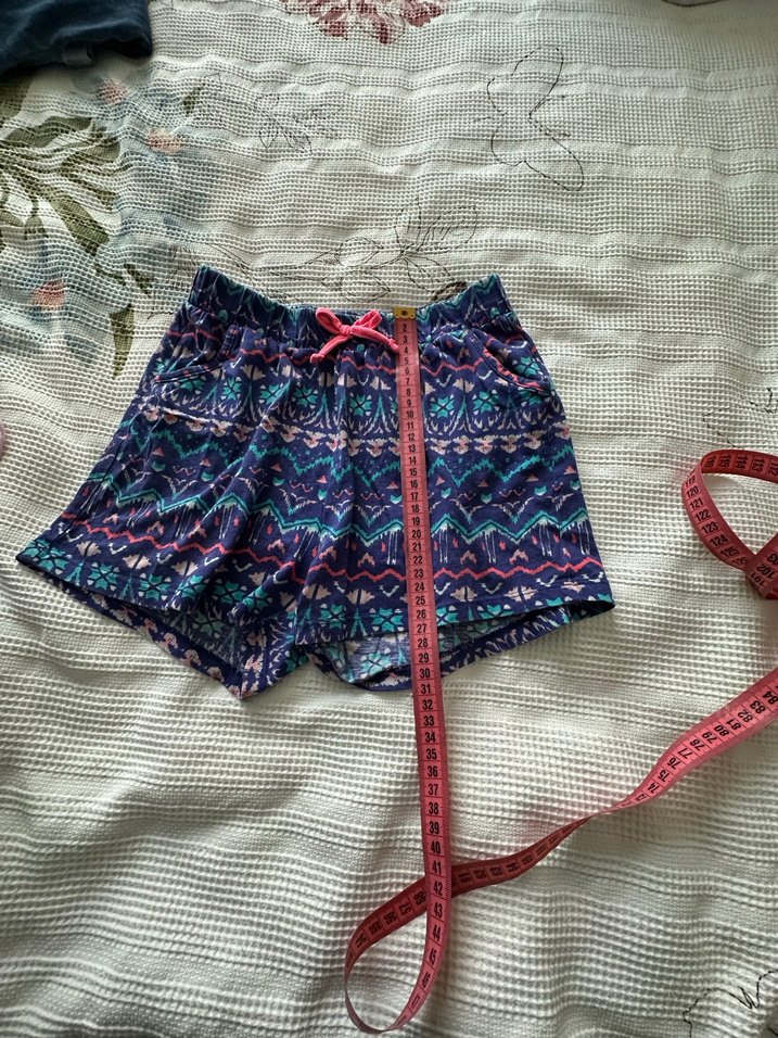 Bohem Çok Renkli Mini Şort - Görsel 3