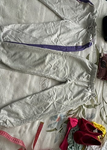 Gri Yanları Fermuarlı çocuk Eşofman Altı - Görsel 2