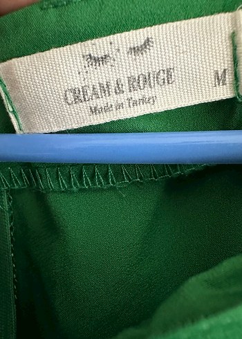 Yeşil Drapeli Uzun Bohem tulum - Görsel 7