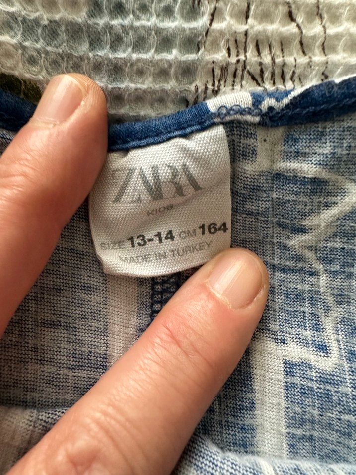 Kız Çocuk Mavi Çizgili Askılı Atlet - Görsel 4