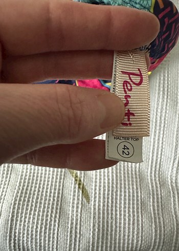 Renkli Bohem Spor Bikini Üstü - Görsel 2