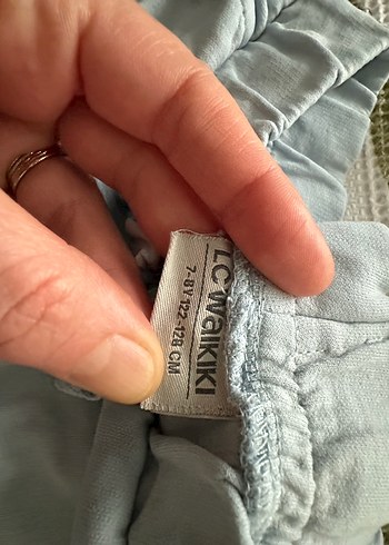 Gri Kemerli kız Çocuk Rahat Kesim Eşofman - Görsel 3