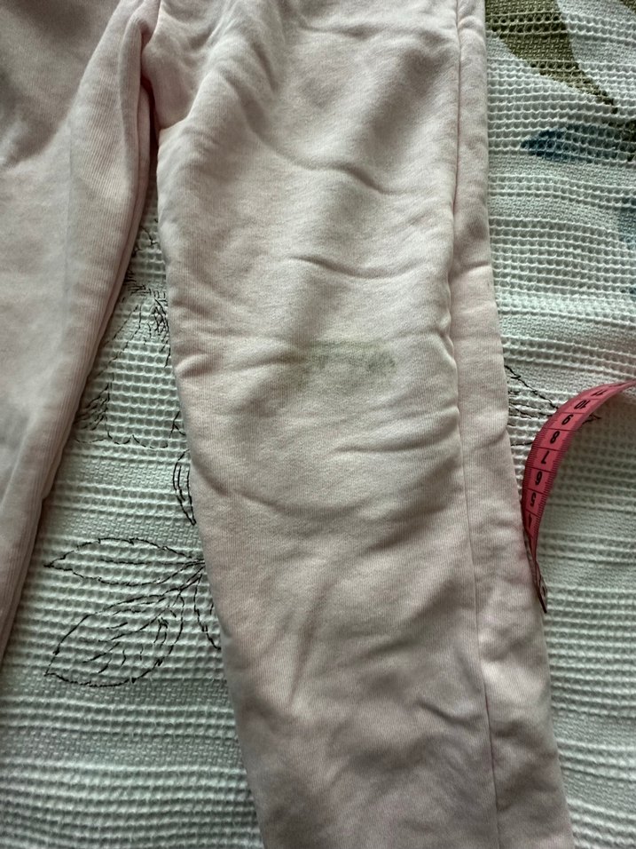 Dantel Detaylı Pembe Kız Eşofman Altı - Görsel 2