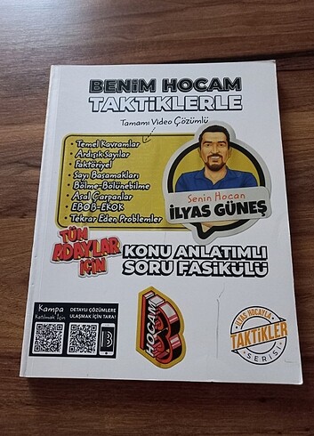 İlyas Güneş Taktiklerle Matematik Benim Hocam