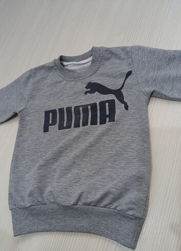Diğer Çocuk eşofman takımı puma yazılı gri 