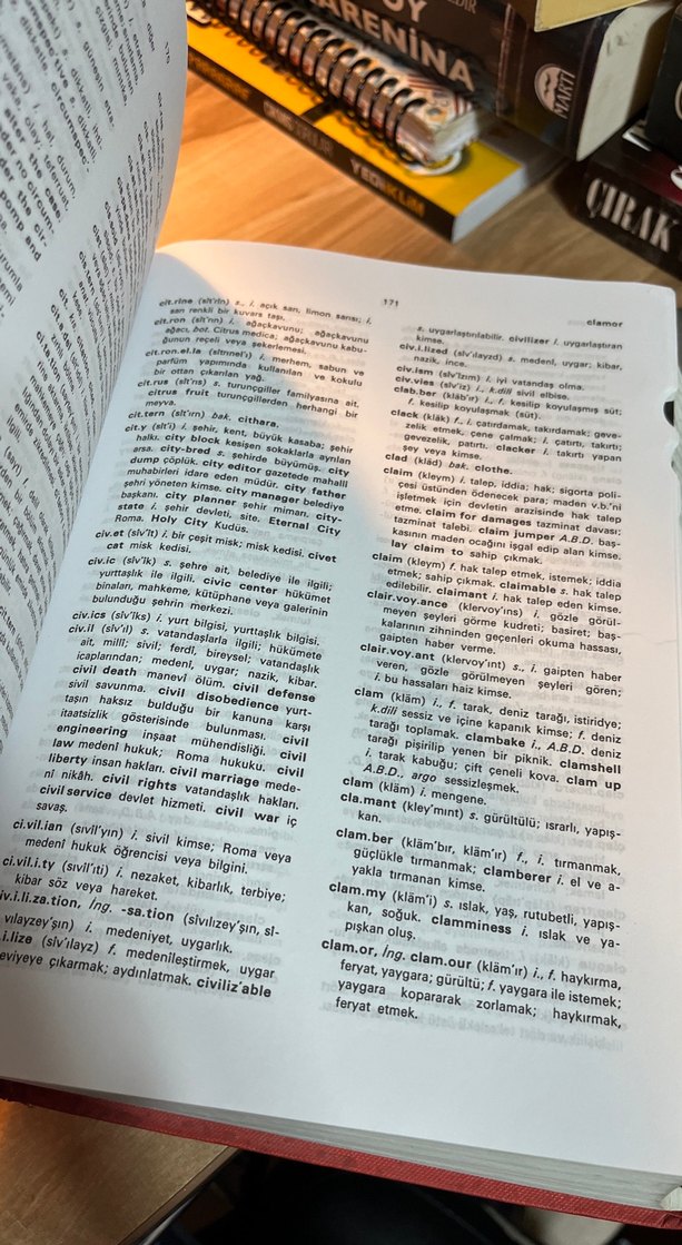 Redhouse İngilizce-Türkçe Çırak Sözlüğü - Görsel 3