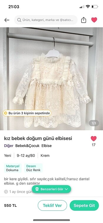 kız bebek elbise