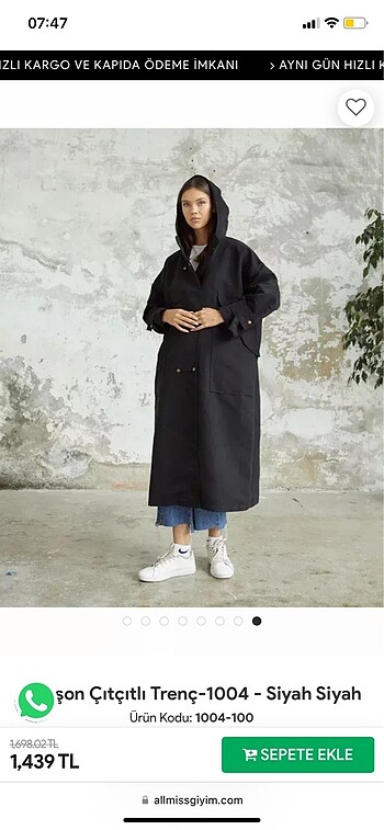 Mango oversize trençkot