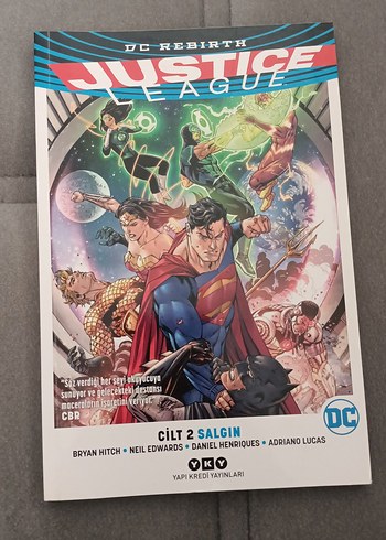 Justice League Cilt 2 Salgın