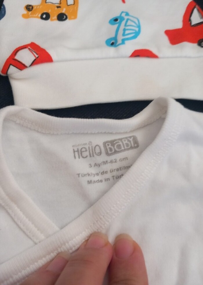 Erkek bebek hastane çıkışı  - Görsel 2