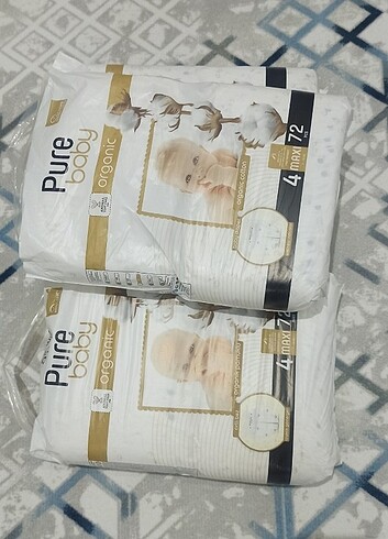 Diğer Pure Baby 4 Numara Bebek bezi