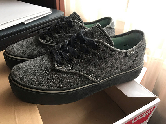 Vans siyah ayakkabı