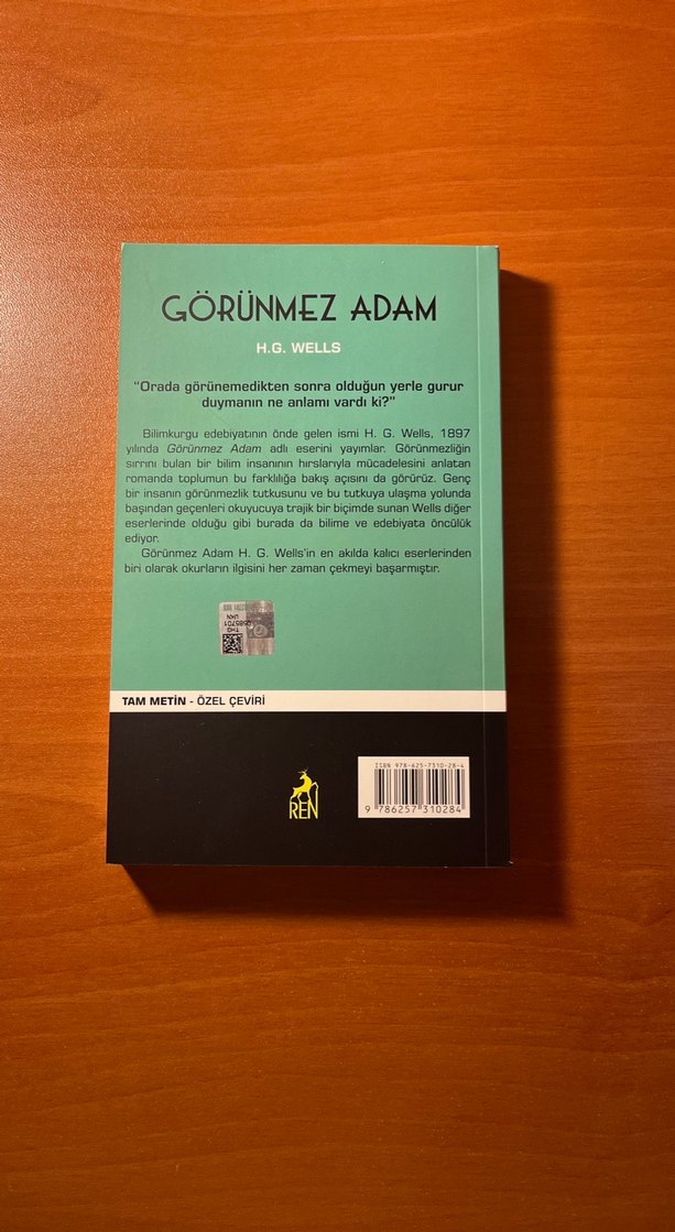 Görünmez Adam - H.G. Wells - Görsel 2
