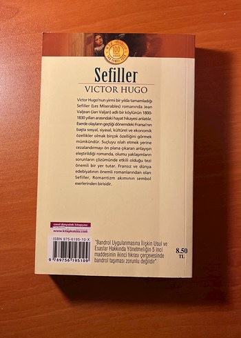 Sefiller - Victor Hugo Romanı - Görsel 2