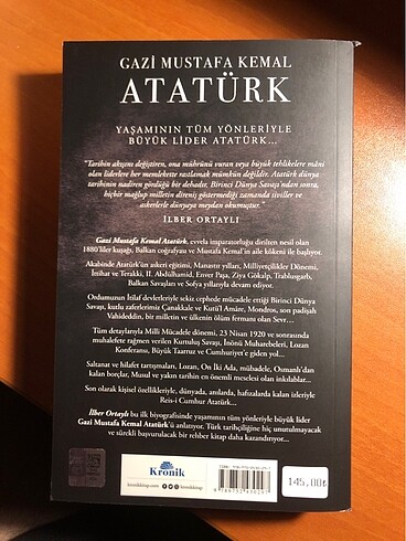  İlber Ortaylı / Gazi Mustafa Kemal Atatürk