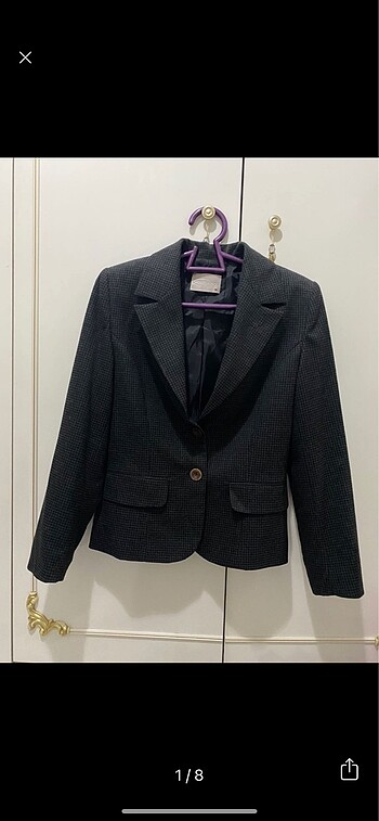 Kaşe blazer ceket