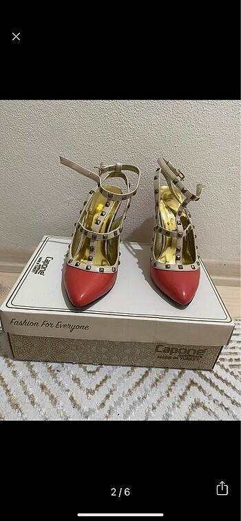 Nine West Zımba detay topuklu ayakkabı