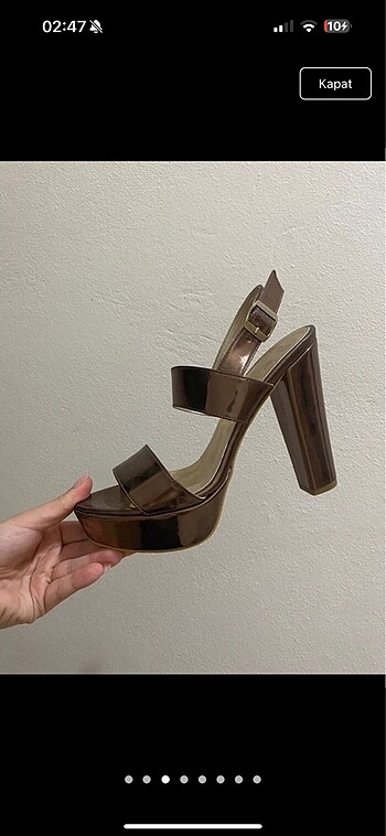 36 Beden Nine west topuklu ayakkabı