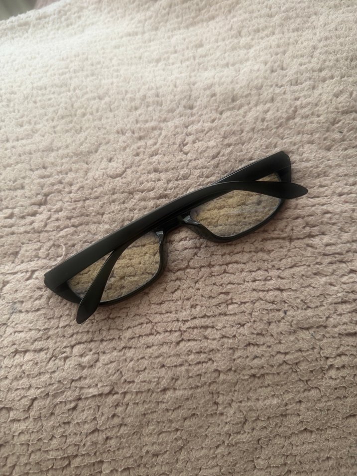 Kürk Detaylı Siyah Gotik Kadın Gözlüğü - Görsel 3