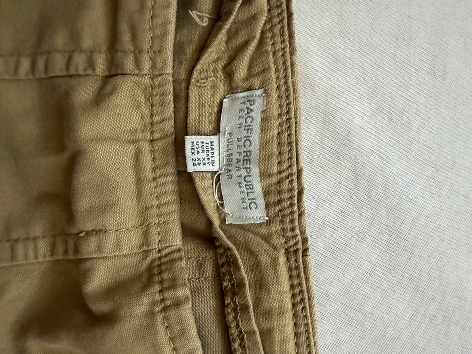 Bej Pilili Etek - Görsel 2