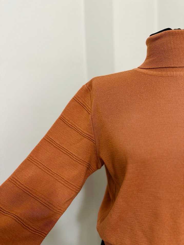 Vintage Boğazlı Kazak - Görsel 2