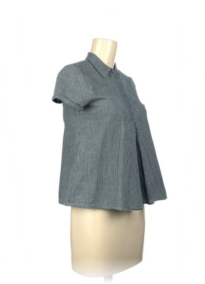 Yargıcı Kısa Kollu Bluz/Gömlek - Görsel 2