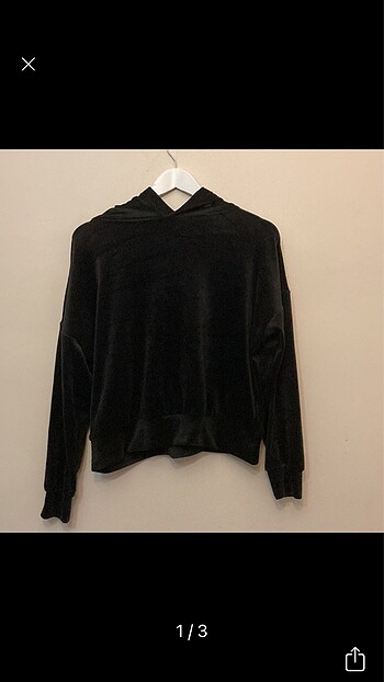 kadife şık sweat