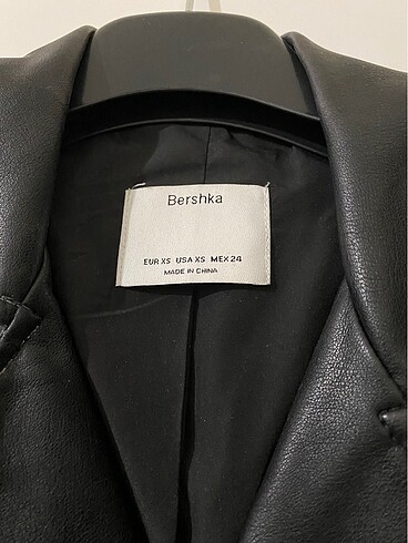 Bershka Bershka deri ceket