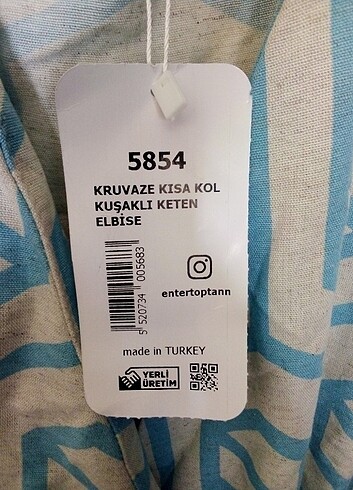 38 Beden Kolsuz elbise