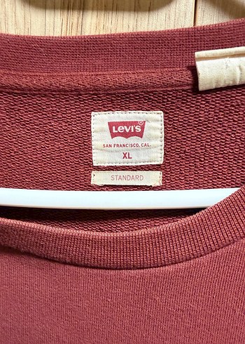 Bordo Levi's Erkek Sweatshirt - Görsel 4