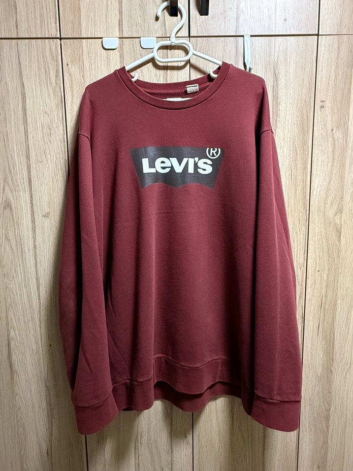 Bordo Levi's Erkek Sweatshirt - Görsel 3