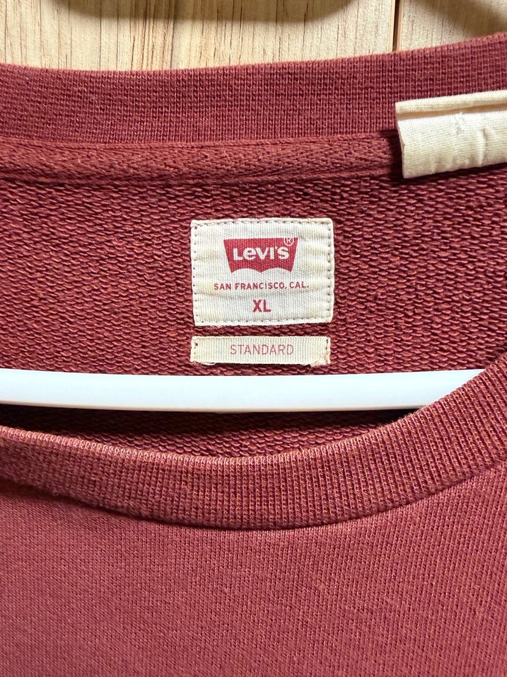 Bordo Levi's Erkek Sweatshirt - Görsel 4