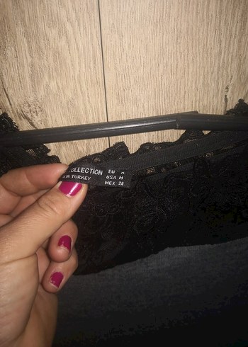 Gri Uzun Kollu Triko Midi Elbise - Görsel 2