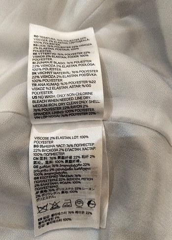 Düğmeli köyü lacivert Kadın Denim Blazer Ceket - Görsel 6