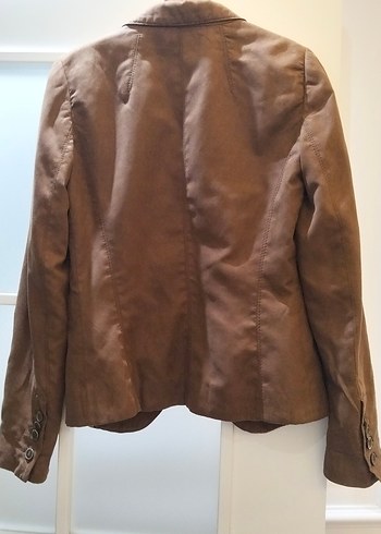 Kadın Kahverengi Blazer Ceket - Görsel 2