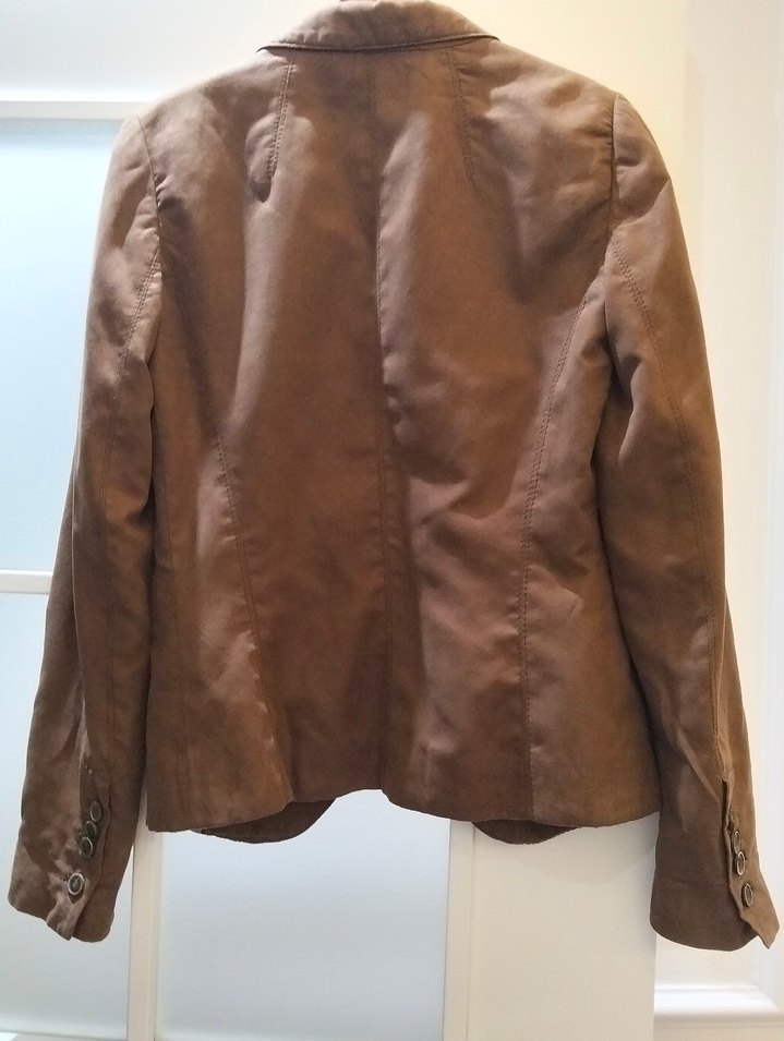 Kadın Kahverengi Blazer Ceket - Görsel 2