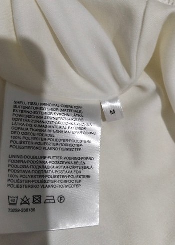 m Beden beyaz Renk Beyaz Midi Kadın Günlük Elbise