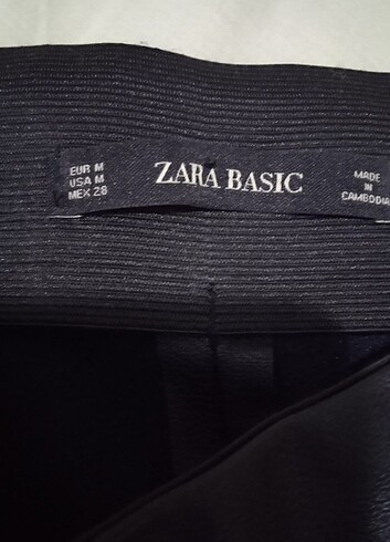 Zara deri pantalon - Görsel 6