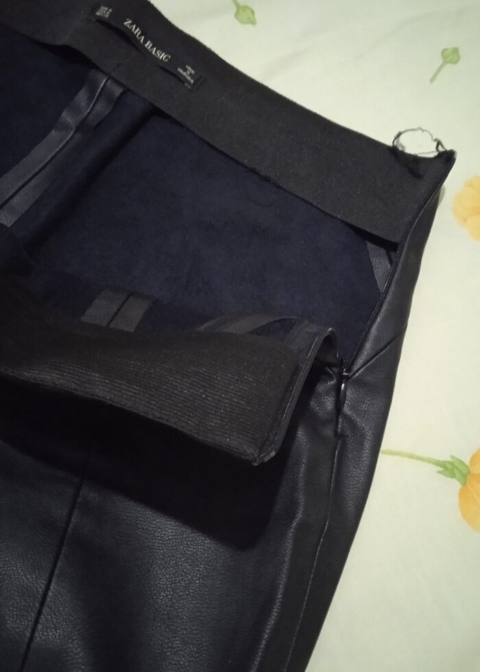 Zara deri pantalon - Görsel 5