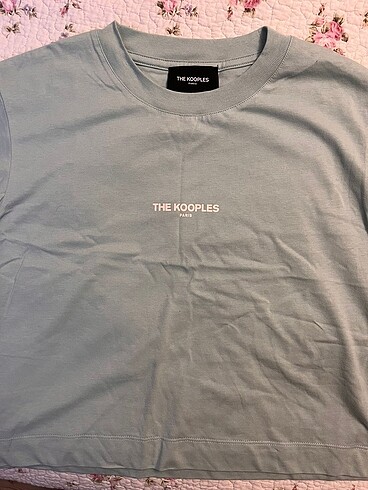 The Kooples mint yeşili yazılı tshirt