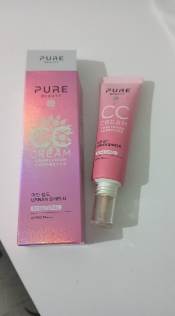 Pure Beauty 02 natural  Pembe CC Krem SPF50 - Görsel 2